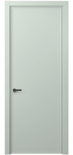 Дверь межкомнатная 8601 NCS S 1005-B80G. Цвет NCS NCS S 1005-B80G. Материал Гладкая эмаль. Коллекция Frame. Картинка.