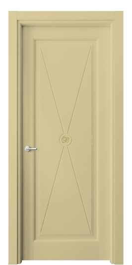 Дверь межкомнатная 6361 Слоновая кость RAL 1014. Цвет RAL Слоновая кость RAL 1014. Материал Массив бука эмаль. Коллекция Toscana Litera. Картинка.